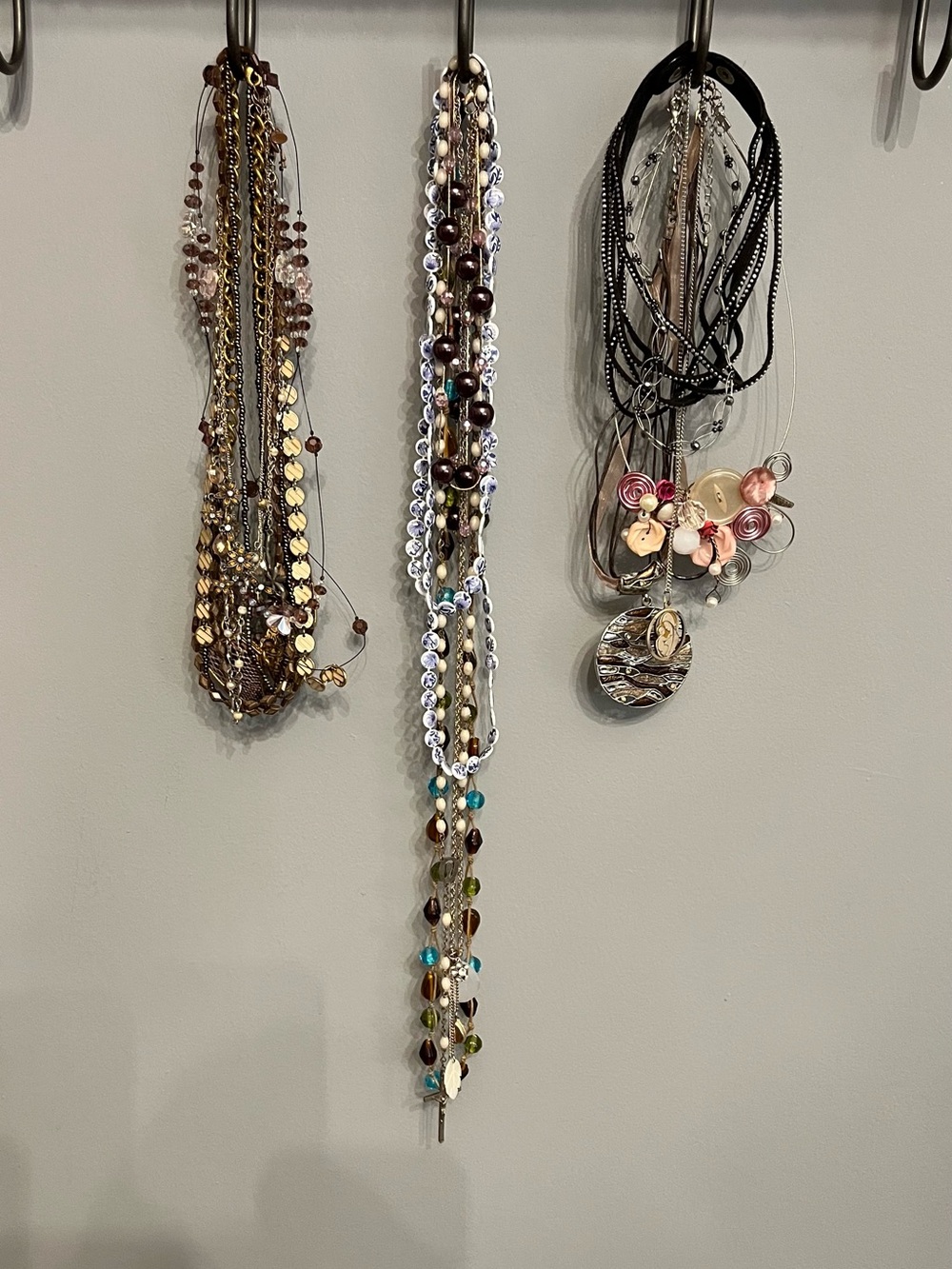 Set of 17 Necklaces and 7 Pendants Repair Crafting Recycle Jewelry